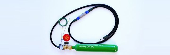 Emergency Oxygen Supply Bottle Kit for Aircraft Ejection Seats